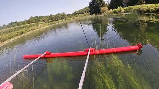 Testing our DIY outrigger canoe [upl. by Benge931]