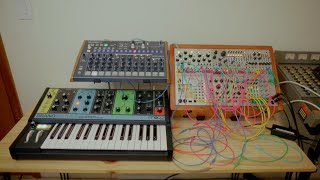 In The Overgrowth  Mutable Instruments Elements Moog Grandmother amp Prophet Rev2 [upl. by Kristof]