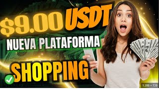 ASI GANAS HASTA 900 USDT DIARIOS NUEA PLATAFORMA PAGANDO COMO GANAR USDT CON INVERSION [upl. by Hayila594]