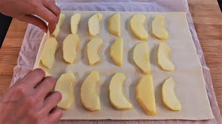 Non perderti questa ricetta con 1 mela e in 5 minuti fai un ottimo dessert 809 [upl. by Hakim740]