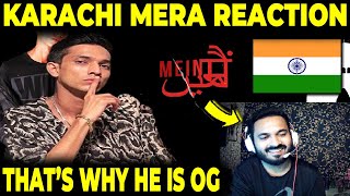 India 🇮🇳 Reaction On Talha Anjum Karachi Mera  Prod by Kishore amp Jokhay  GDX Reacts [upl. by Selym]