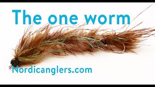 Fly tying quotThe One Wormquot Seatrout amp saltwater Hediste diversicolor imitation Stepbystep tutorial [upl. by Menken]