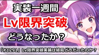 【プリコネ】Lv限界突破実装から一週間、実際どうなったか！？【プリンセスコネクト！】 [upl. by Adhamh349]