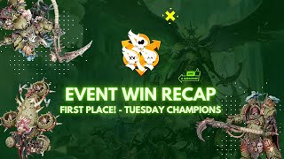 RTT Win 1st Place Event Recap Tuesday Champions  The Disgustingly Resilient Podcast [upl. by Pate]