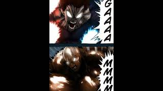 Garou vs superalloy darkshine manga edit saitama onepunchman myordinarylife manga [upl. by Anialem]