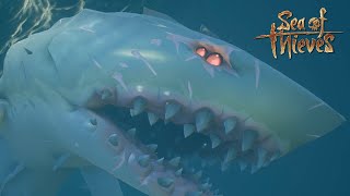 Hunting the RAREST Megalodon in Sea of Thieves [upl. by Esten458]