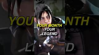 Your Month Your Apex Legend  apexlegends apex gaming [upl. by Aronow98]