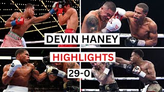 Devin Haney 290 All Knockouts amp Highlights [upl. by Bourne]