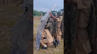 Assam police me riot control Drill practice II SHORTVIDEO likes comments subscribe ldassam9917 [upl. by Charry]