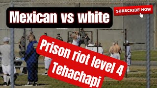 PRISON RIOT CCI LEVEL 4 Mexicans vs Whites [upl. by Gambrill]