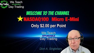 Master The Art Of Micro Emini Futures Day Trading [upl. by Arratoon]