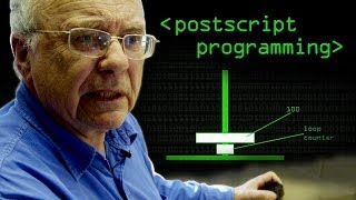 Programming in PostScript  Computerphile [upl. by Auqenahs]