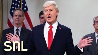 Trump Courthouse Cold Open  SNL [upl. by Zebaj]