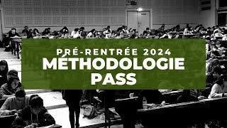 Prérentrée 2024  Méthodologie PASS  Tutorat Santé Brestois [upl. by Ahtamat]