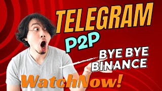 Telegram P2P Wallet Bye Bye Binance P2P 💳🚀  Safe amp Secured [upl. by Hylan242]