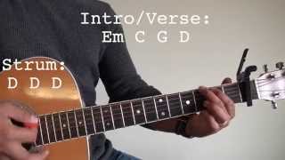 All Of Me Guitar Tutorial John Legend [upl. by Ainedrag]