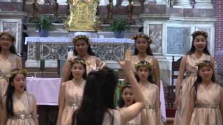 Ave Maria Franz Biebl The Resonanz Childrens Choir Indonesia [upl. by Assyle912]