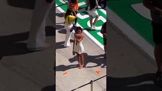 Charles Leclerc girlfriend in the paddock 🇭🇺￼ formula1 f1 charlesleclerc [upl. by Annelak]