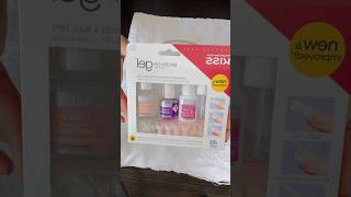 Kiss Brush on Gel 10 French tips at HOME nailtutorial fypシ foryou [upl. by Penni]