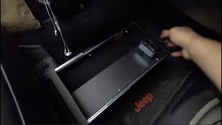 Tuffy Security Drawer in my Jeep Wrangler [upl. by Fink]