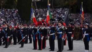 Bicentenario Arma dei Carabinieri  Linno di Mameli [upl. by Tteragram516]