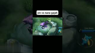 Yin vs nana gajah nanagajah nanamlbb [upl. by Madella]