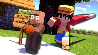 Villager Found Devil Fruits in Minecraft [upl. by Enaitsirk]