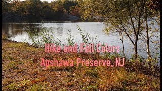 Hike in beautiful Apshawa Preserve in the fall newjersey lake foliage fallcolors colors [upl. by Herv951]