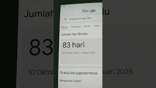 Berapa hari lagi 2025 83 hari [upl. by Lidstone]