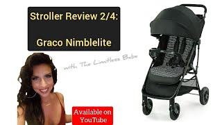 Stroller Comparison Series 24 Graco Nimblelite Stroller Review [upl. by Hasila]