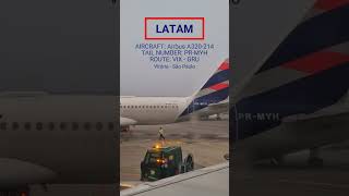 LATAM Special Livery  GIG  GRU  Airbus A320neo  A320214 [upl. by Aharon]