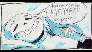 Undertale Mattress Comic Dub [upl. by Hgielrac852]