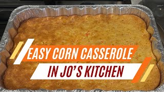 Easy Corn Casserole [upl. by Leinad]