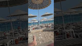 Antalya beach ⛱️ [upl. by Almund443]