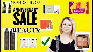 Nordstrom Anniversary Sale BEST things to BUY NSALE BEAUTY FAVORITES LUXURY GIVEAWAY [upl. by Aliak]