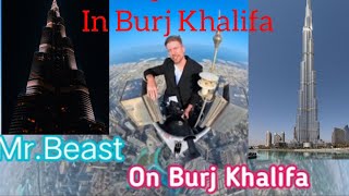 Mr Beats top floor in Burj Khalifa new video mrbeast motivation shortfeed foryou motivation [upl. by Kennedy]