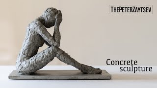 How to make simple figure sculpture  step by step tutorial by thePeterZaytsev DIY thePeterSculptor [upl. by Dyche946]