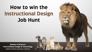 How to Win the Instructional Design Job Hunt [upl. by Flodnar]