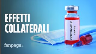 Vaccino anti Covid di Moderna tutti gli effetti collaterali della preparazione [upl. by Hayikat179]