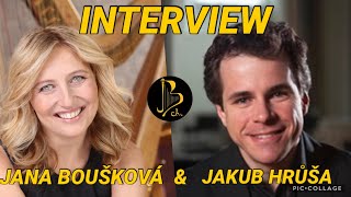 LIVE INTERVIEW with JAKUB HRUSA  conductor  guest of Jana Boušková [upl. by Yrrat]