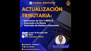 ACTUALIZACIÓN TRIBUTARIA 2024 [upl. by Mamoun]