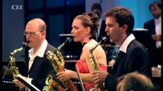 Philip Glass Concerto for saxophone quartet and orchestra Mvmt 4 [upl. by Weiner]