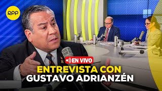 🔴 Entrevista con Gustavo Adrianzén tras voto de confianza del Congreso  En vivo [upl. by Aillicirp]