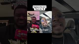 Rapping to the word “Mike amp Ike” 👊🏿 how did I do 🤔 kingmoe rap newmusic hiphop fypシ゚ nc [upl. by Adanama]