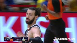 Virtus Segafredo Bologna vs Alba Berlin Tornike Shengelia 26 Points 32 PIR [upl. by Ahtelra]