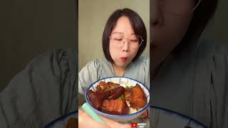 I scream you scream we all scream for pork belly and rice asmr porkbelly porkrecipe pork [upl. by Masao993]