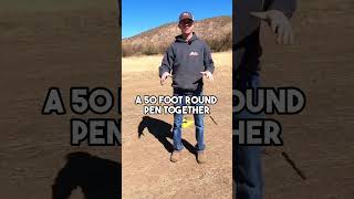 How to set up a PERFECT Round Pen [upl. by Harriett]