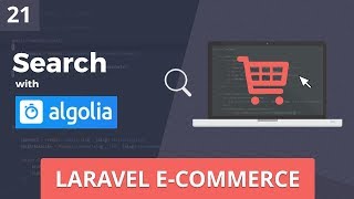 Laravel ECommerce  Search w Algolia Autocomplete  Part 21 [upl. by Merill]