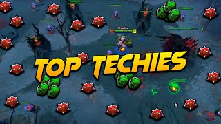 Techies Top Dotabuff  Demolition Man  Dota 2 Pro Gameplay Watch amp Learn [upl. by Sabian443]