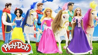 Play Doh Dress Disney Princess Couples Inspired Costumes [upl. by Ainesell260]